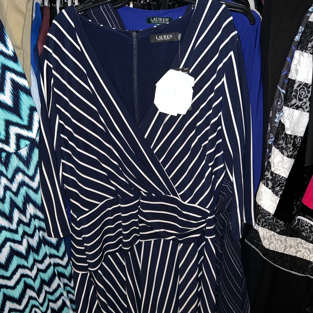 New with tags Ralph Lauren midi dress